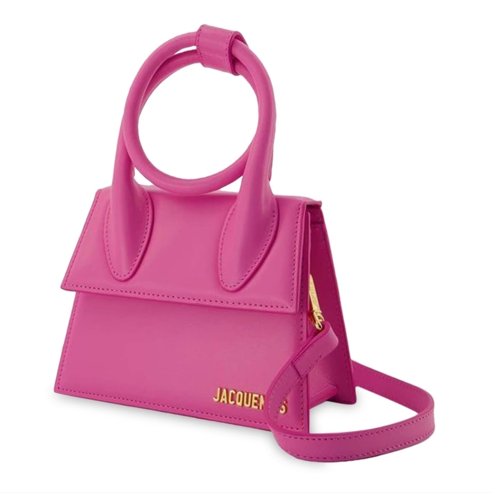 Authentic Jacquemus Pink Mini Handbag